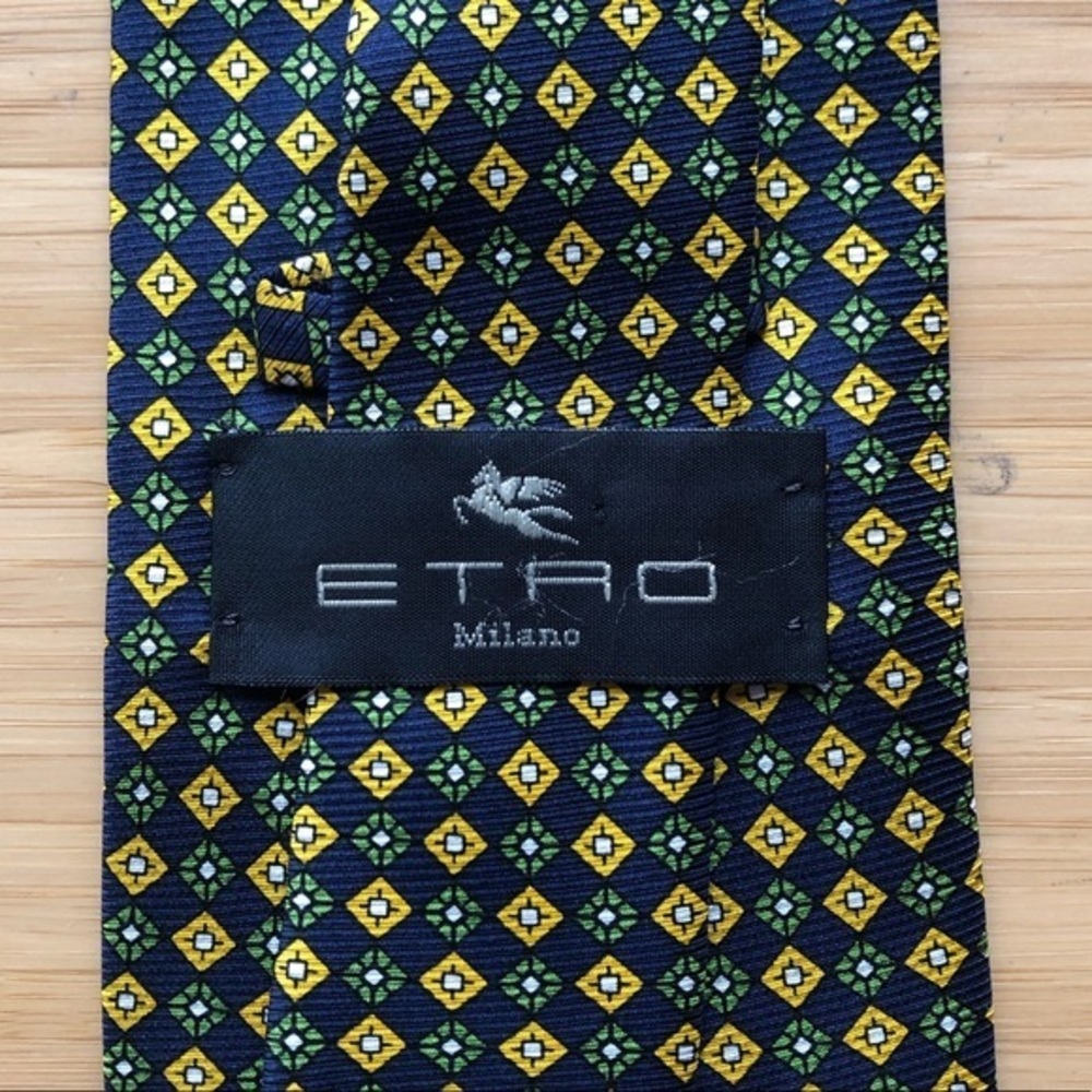 Etro silk neck tie